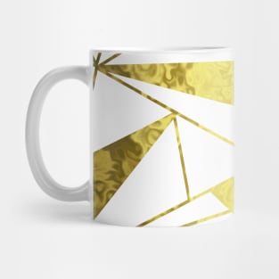 GOLD Geometric Abstract Designs Mug